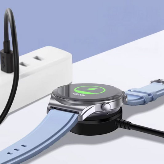 Trådlös laddare Tech-Protect MC03 Ultraboost för Samsung Galaxy Watch Series, USB-C, Svart