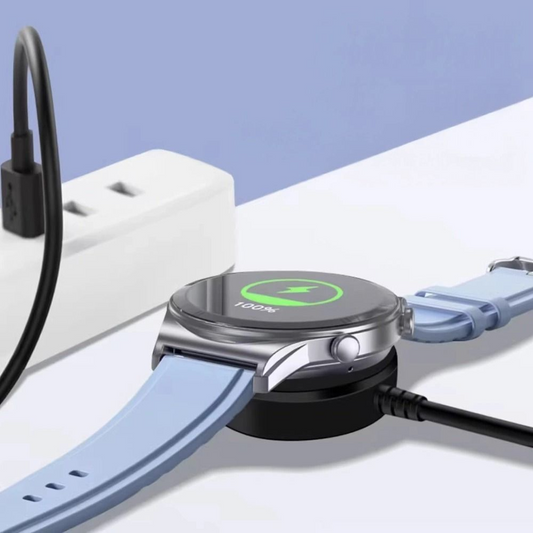 Trådlös laddare Tech-Protect MC03 Ultraboost för Samsung Galaxy Watch Series, USB-A, Svart
