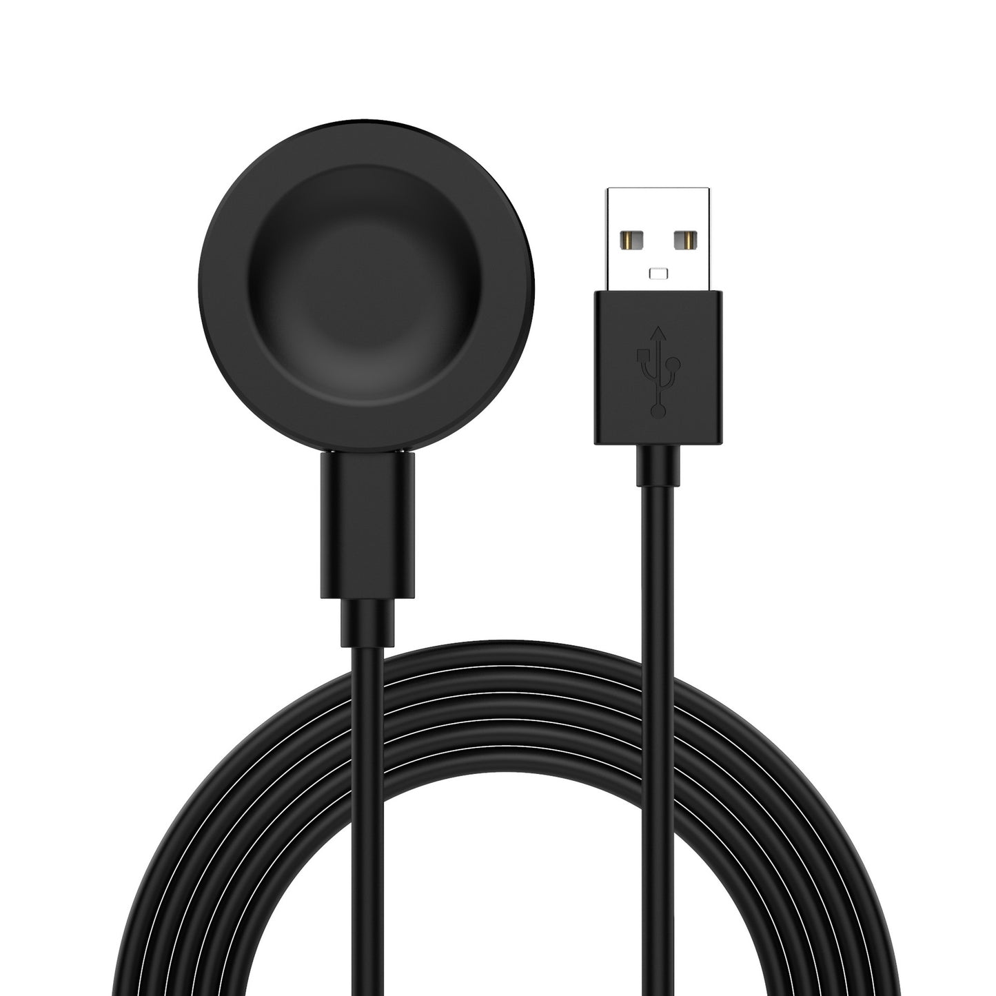 Trådlös laddare Techsuit THC2 för Honor Watch / Huawei Watch Series, USB-A, Svart