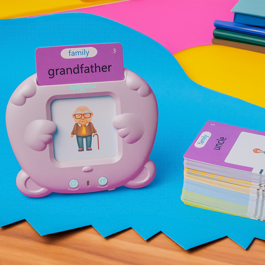 Utbildningsleksak MaXlife MXLD-100 för att lära sig engelska ord, Rosa