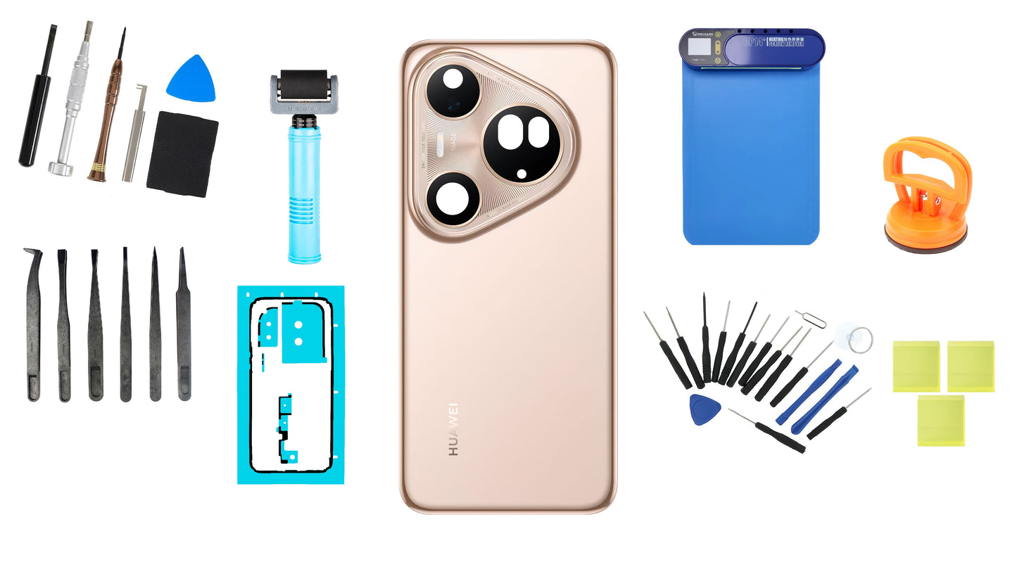 Kit Batterilock Huawei Pura 80 Ultra Prestige Gold Service Pack och Dedikerade Serviceverktyg