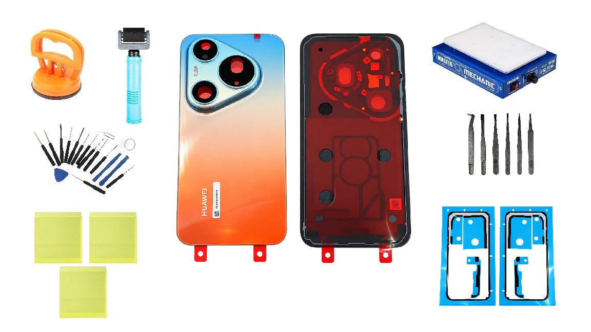 Huawei Pura 90s Pro Max Orange Ocean Service Pack-batterilucka med särskilda serviceverktyg