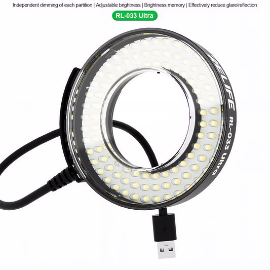 Relife RL-033 Ultra lampa för mikroskop, svart