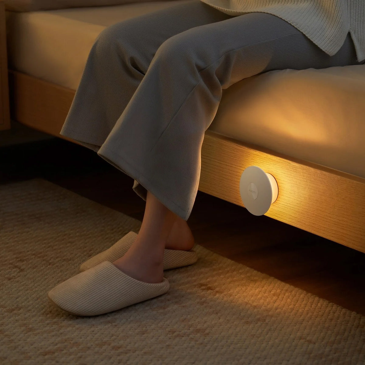 Xiaomi Light 3 LED-nattlampa, 2700K, sensor, vit BHR8978GL
