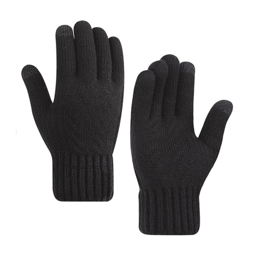 Vintervantar med pekfunktion för dam Techsuit ST0015, storlek 17 cm, svarta