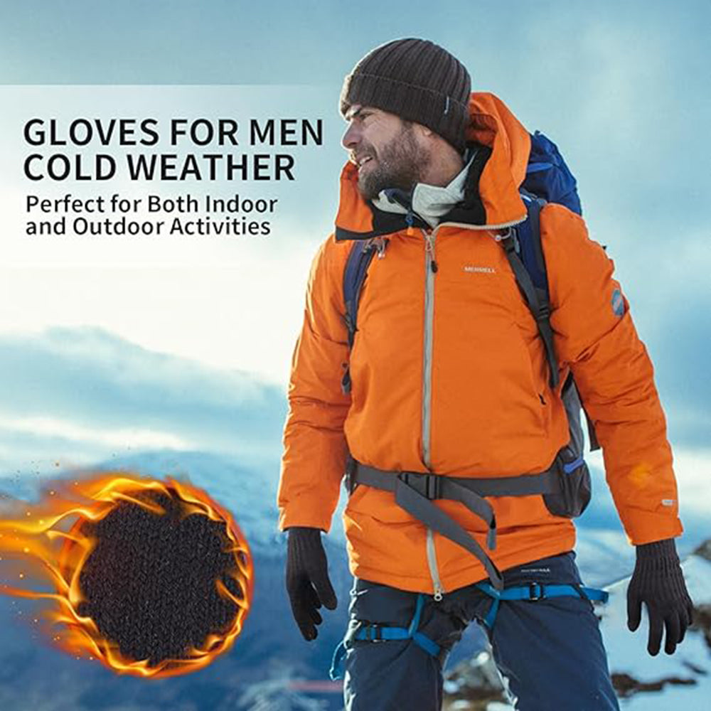 Vintervantar med pekfunktion för dam Techsuit ST0015, storlek 17 cm, svarta