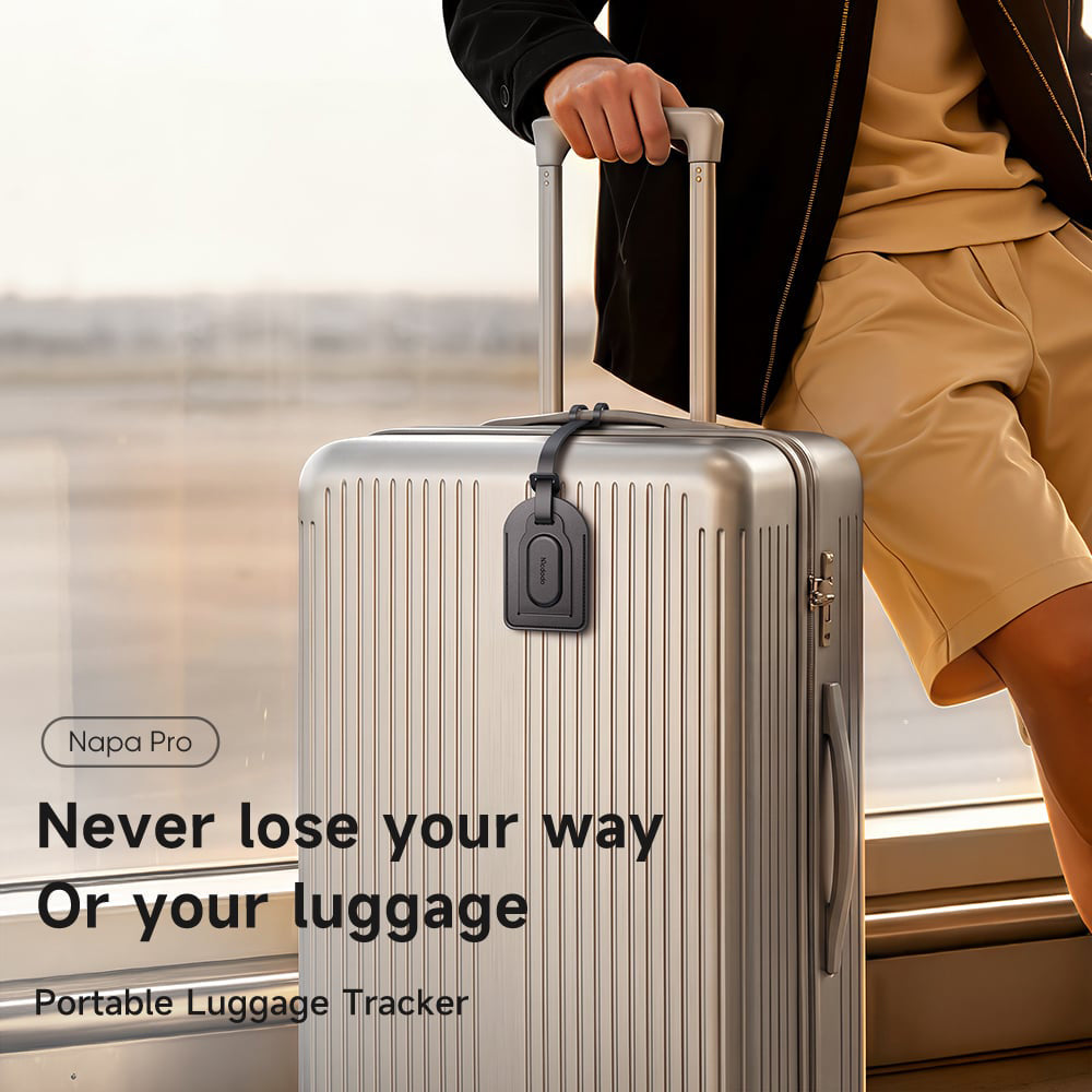 Mcdodo SmartTag Luggage Napa Pro AT-3790 för iOS-serien, svart