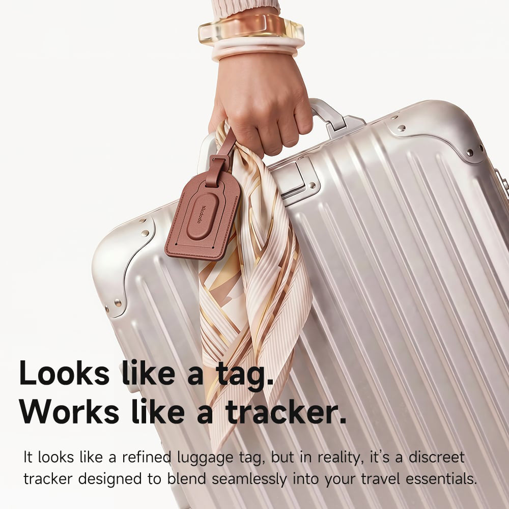 Mcdodo SmartTag Luggage Napa Pro AT-3790 för iOS-serien, svart