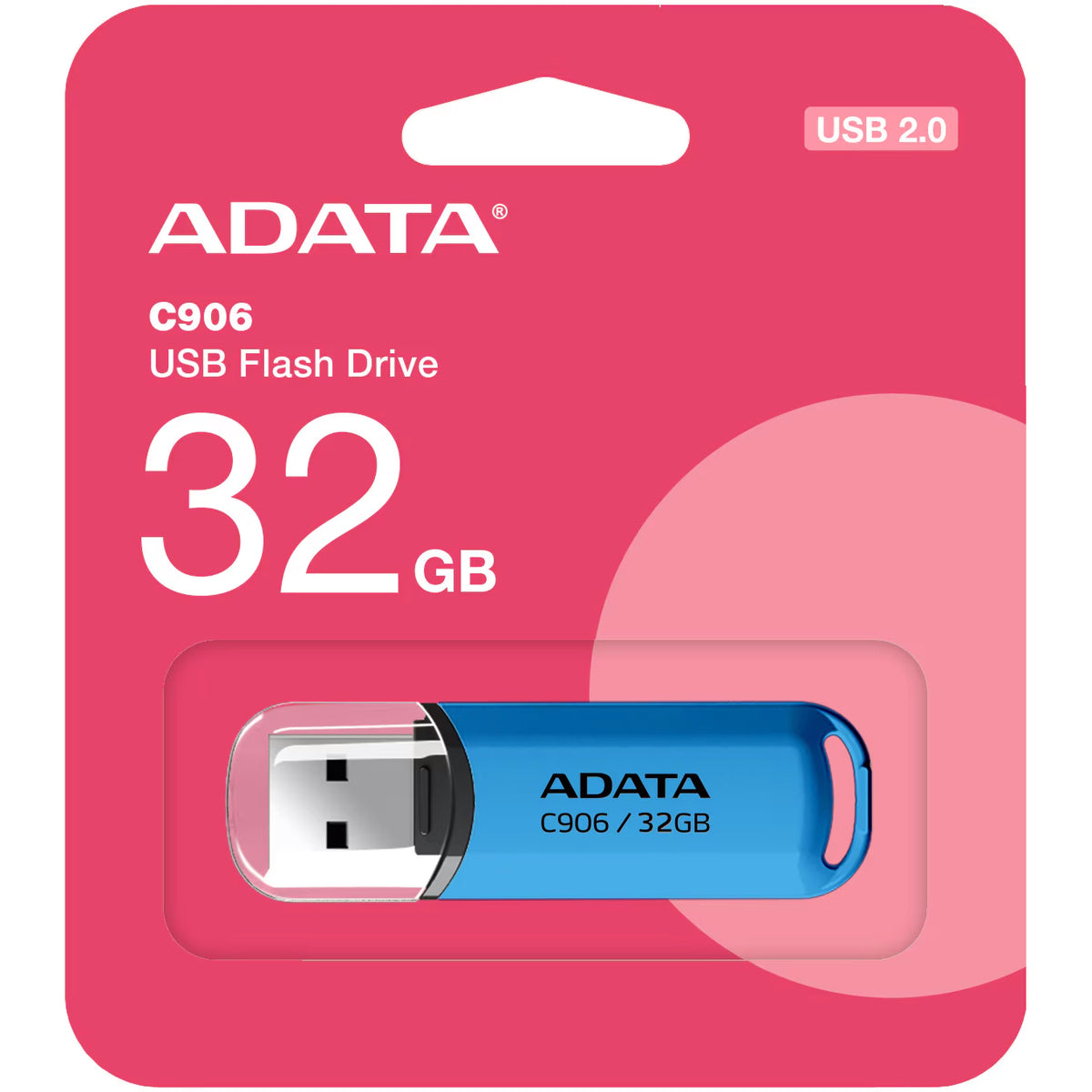 USB-A externt minne Adata C906, 32 Gb AC906-32G-RWB