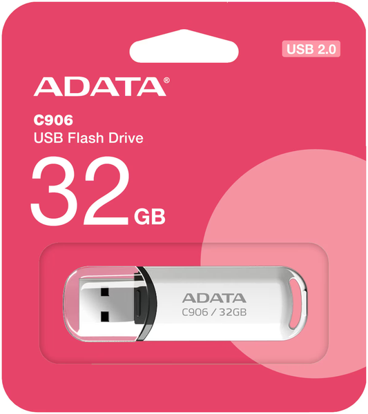 Externminne USB-A Adata C906, 32Gb AC906-32G-RWH