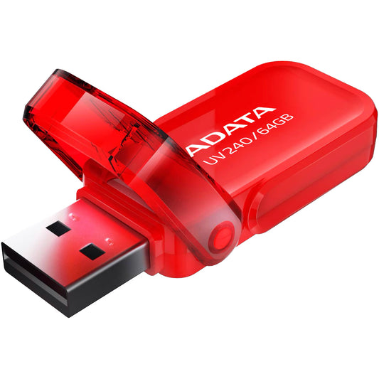 Externt USB-A-minne Adata UV240, 64 Gb AUV240-64G-RRD