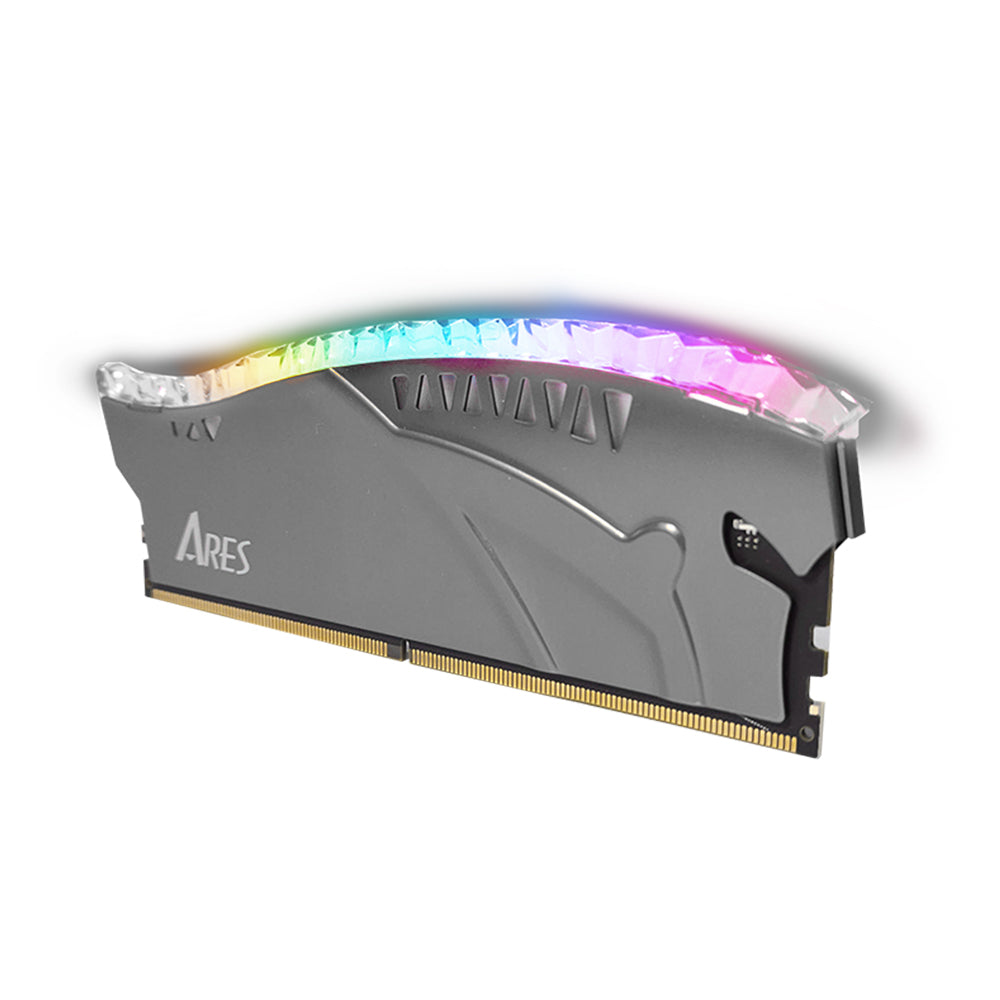 RAM-minne Dato Ares Armor Lite, DDR4, RGB, 8GB, 3600Mhz, CL18, Grå ARB8G4G36
