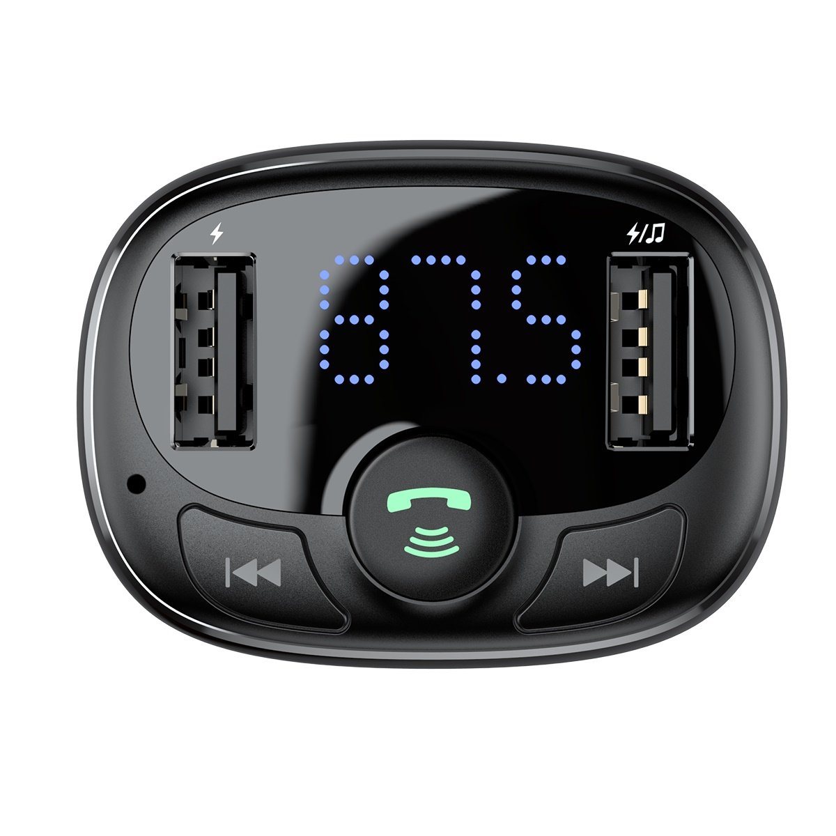 FM Bluetooth-modulator Baseus S-09A, 2 x USB-A - 1 x microSD CCMT000001