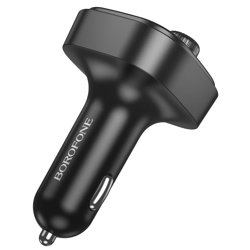 FM Bluetooth-modulator Borofone BC59 Heroic, 2 x USB-A - 1 x USB-C