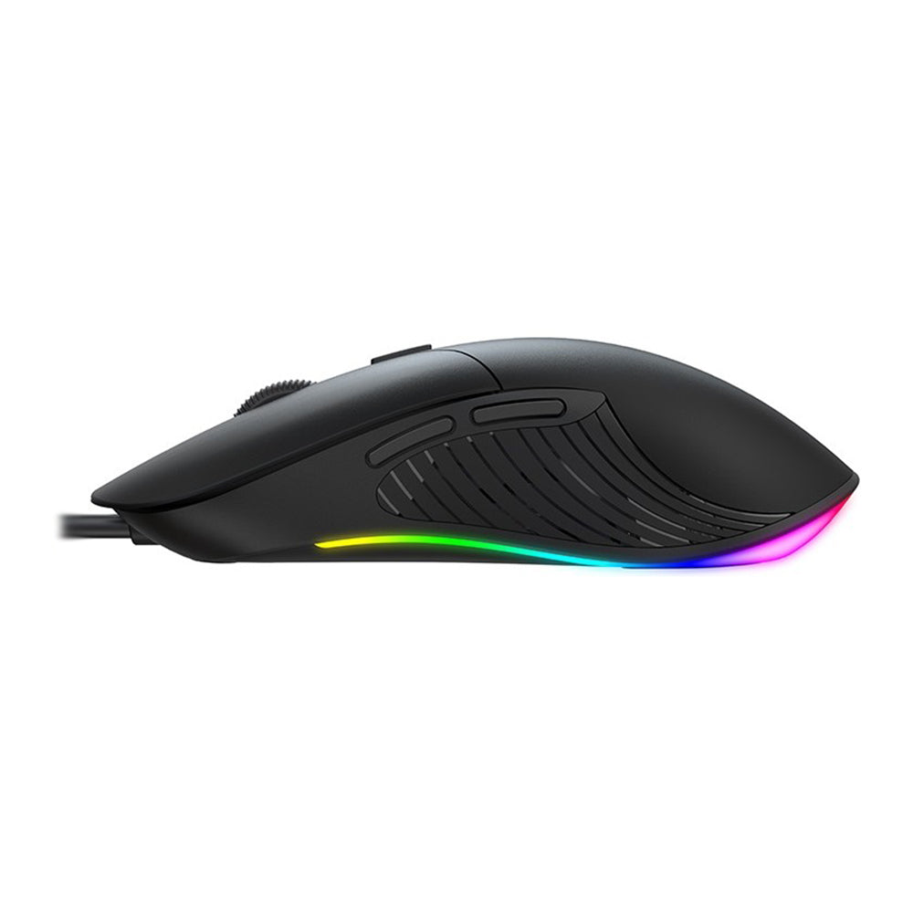 HAVIT MS1020WB Wired USB Gaming Mouse, RGB, 2400DPI, Black