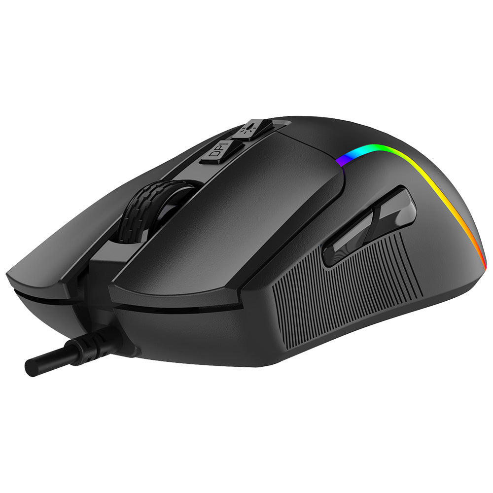 Gamingmus Proove Assembler med kabel, USB, RGB, 12400DPI, Svart CMAS00000101