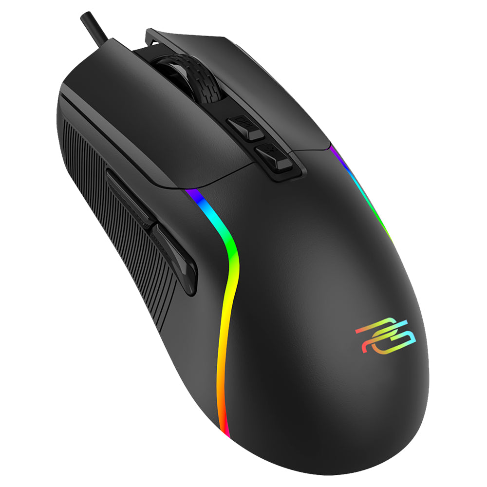 Gamingmus Proove Assembler med kabel, USB, RGB, 12400DPI, Svart CMAS00000101