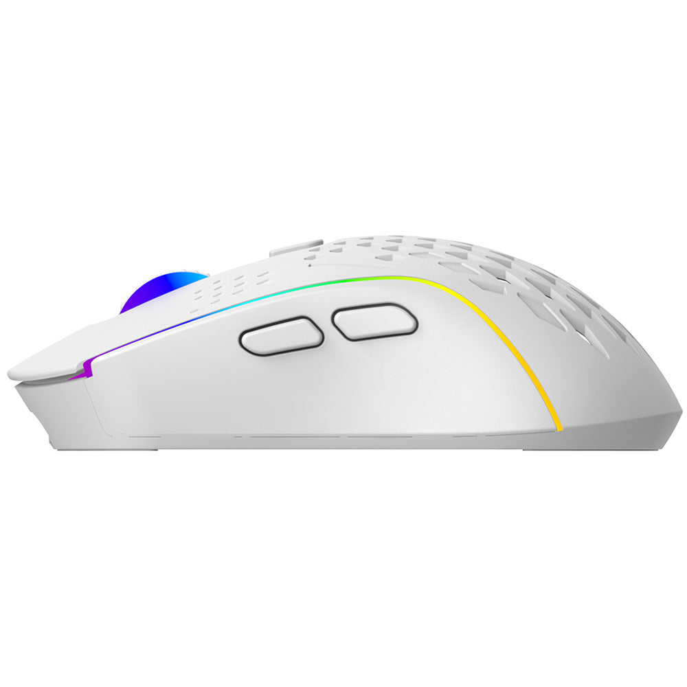 Trådlös Gamingmus Proove Buzz, RGB, 800DPI - 4800DPI, Vit WMBU00022402