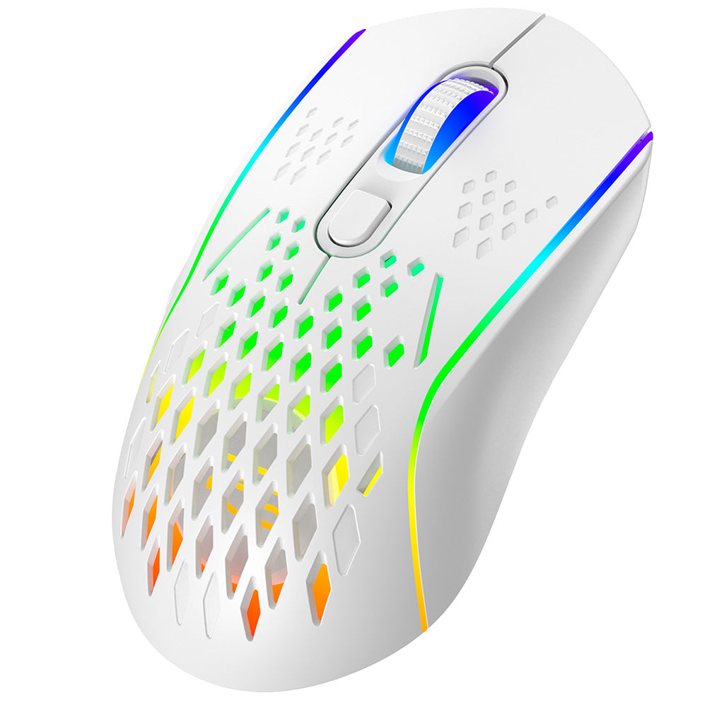 Trådlös Gamingmus Proove Buzz, RGB, 800DPI - 4800DPI, Vit WMBU00022402