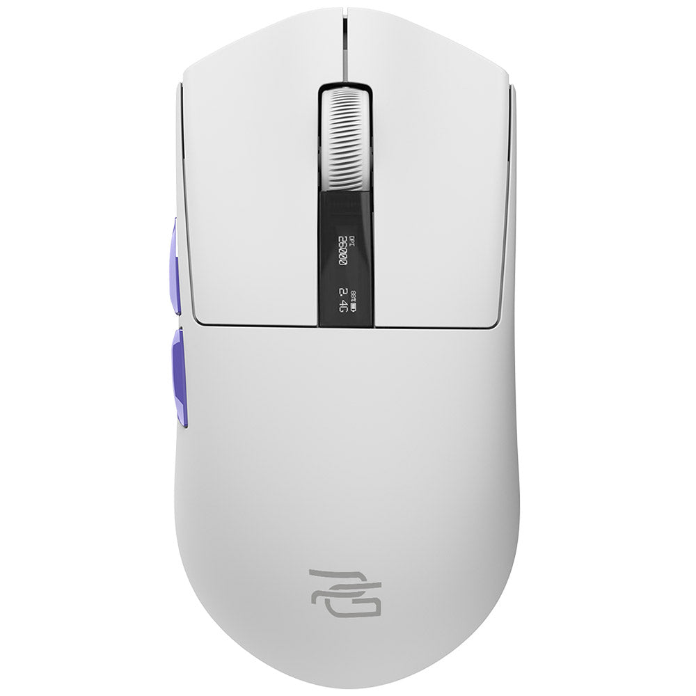 Trådlös Gamingmus Proove Jester, 800DPI - 26000DPI, OLED-display, Vit WMJS00022002