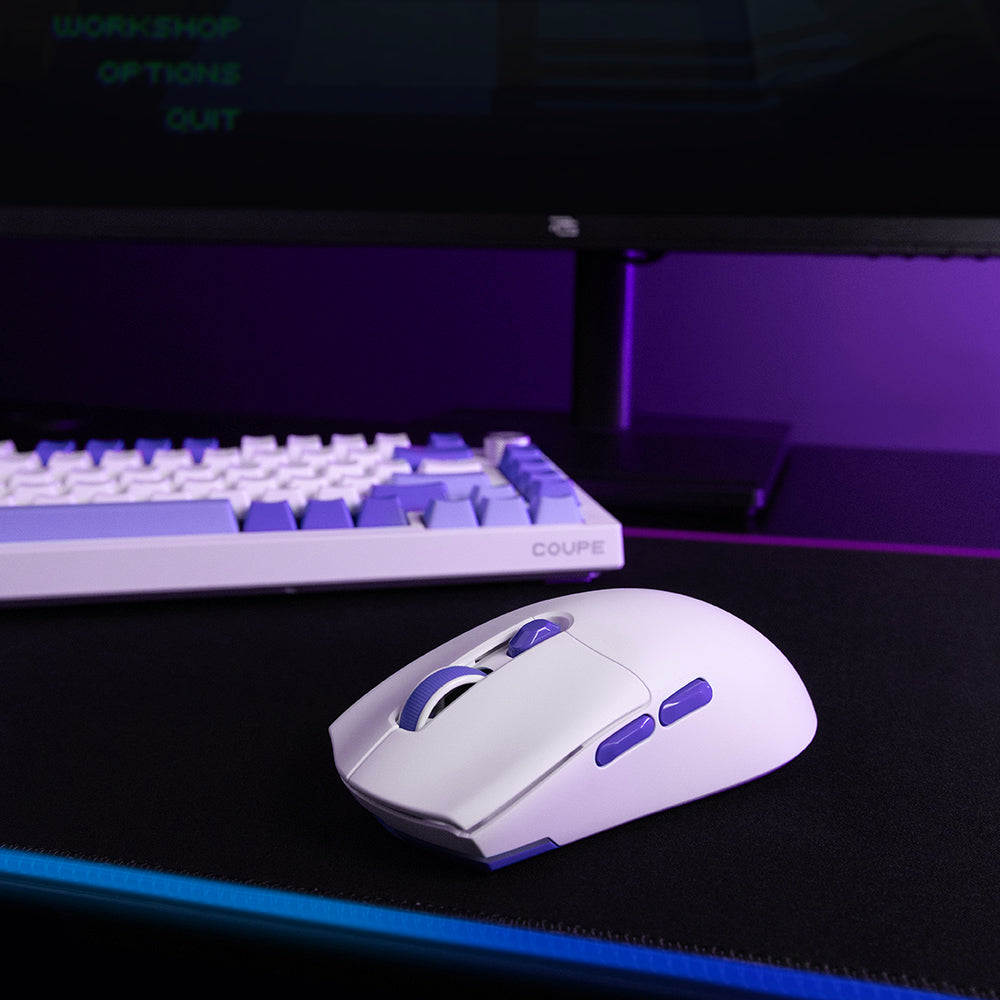 Trådlös Gamingmus Proove Rate Special Edition, 800DPI - 12000DPI, Vit CMRTWRS03002