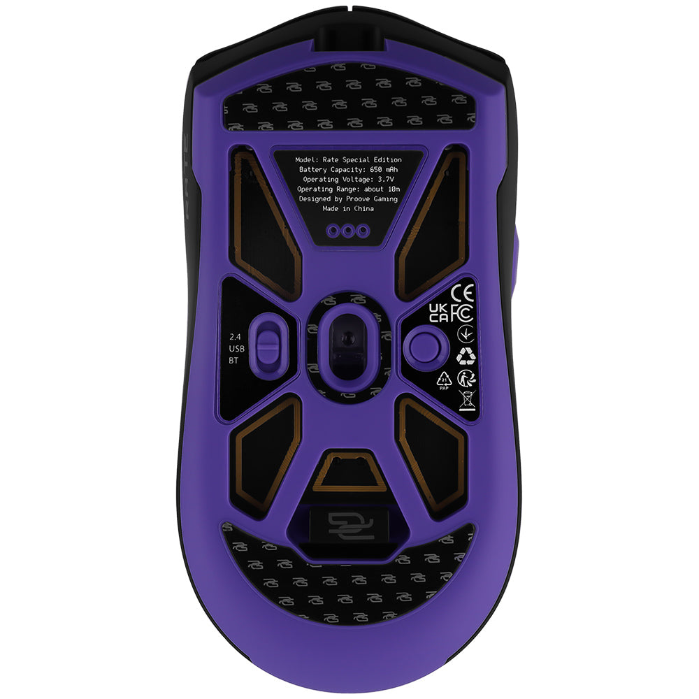 Trådlös Gamingmus Proove Rate Special Edition, 800DPI - 12000DPI, Svart CMRTWRS03001