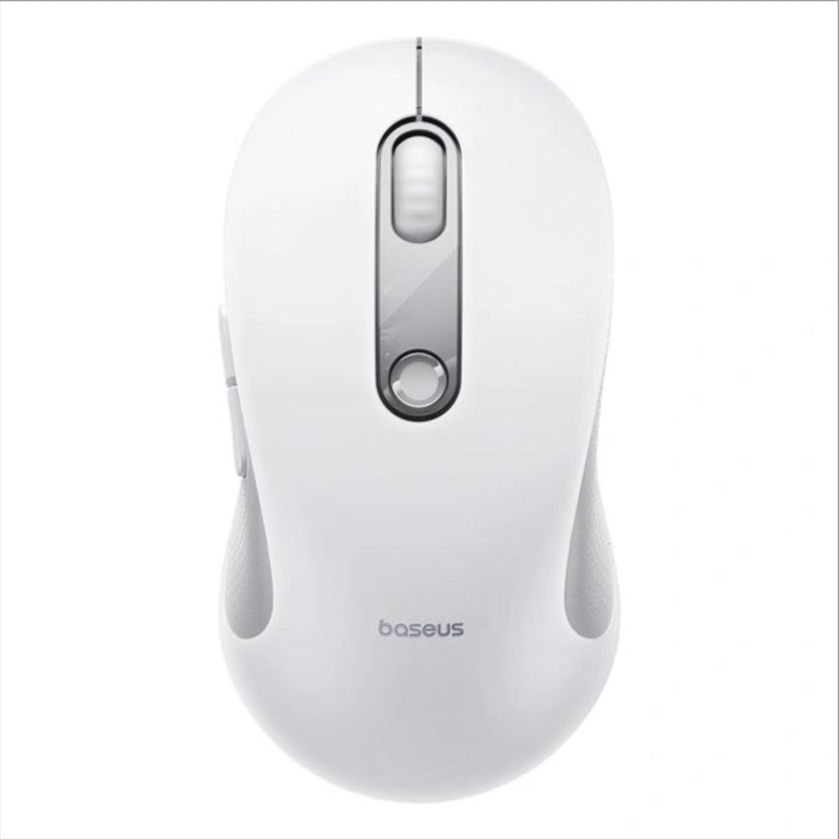 Trådlös mus Baseus F02, 4000DPI, BT / Wi-Fi, Vit B0203202