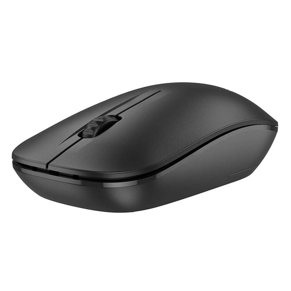 Trådlös mus Borofone BG14 Planet, 1000DPI, BT / Wi-Fi, Svart