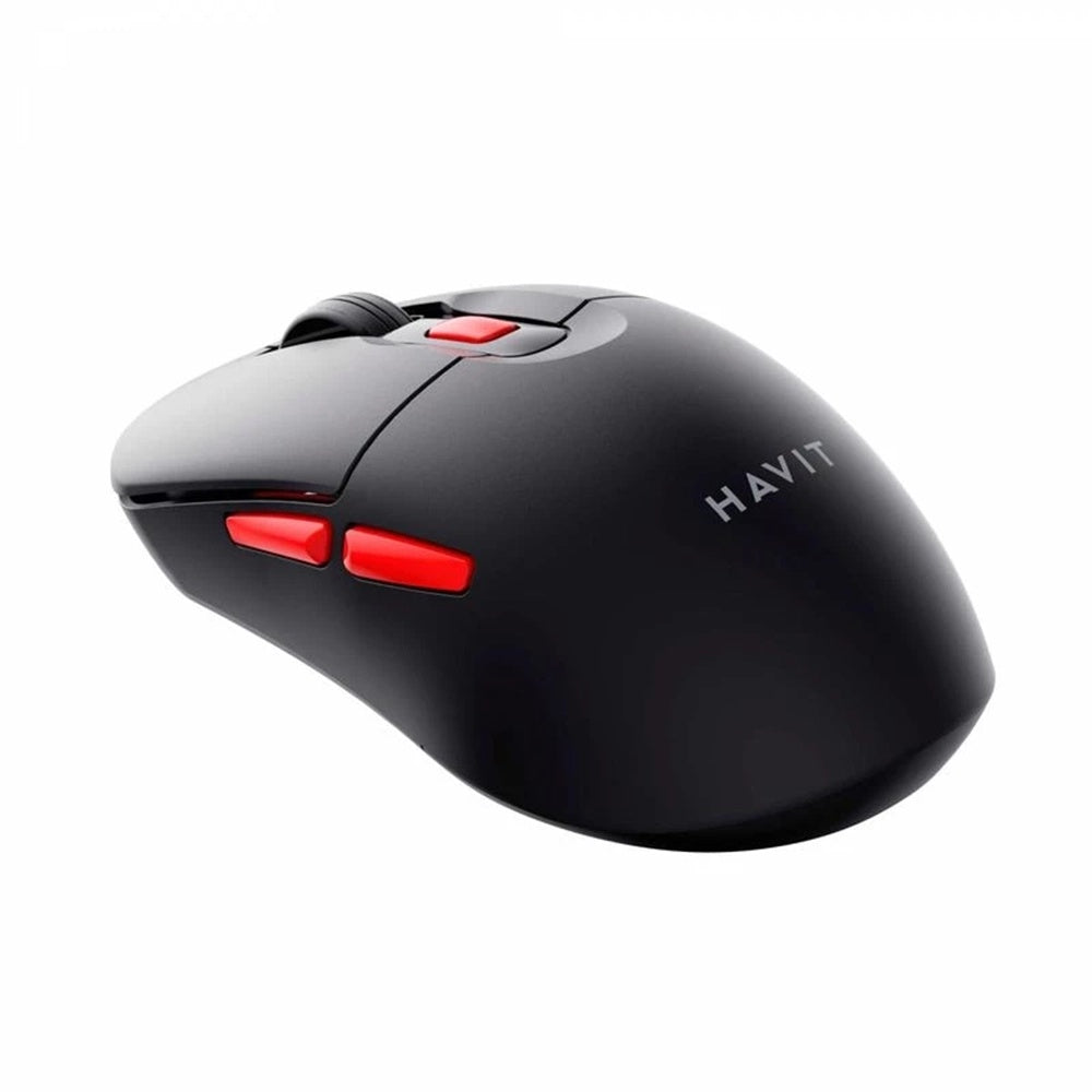 Trådlös mus HAVIT MS59WB, 800DPI - 1600DPI, Svart Röd