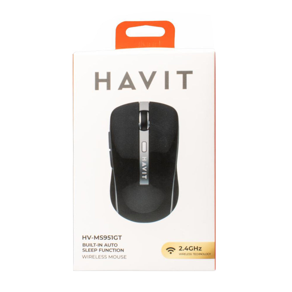 Trådlös mus HAVIT MS951GT, 1000DPI - 1600DPI, Vit Guld