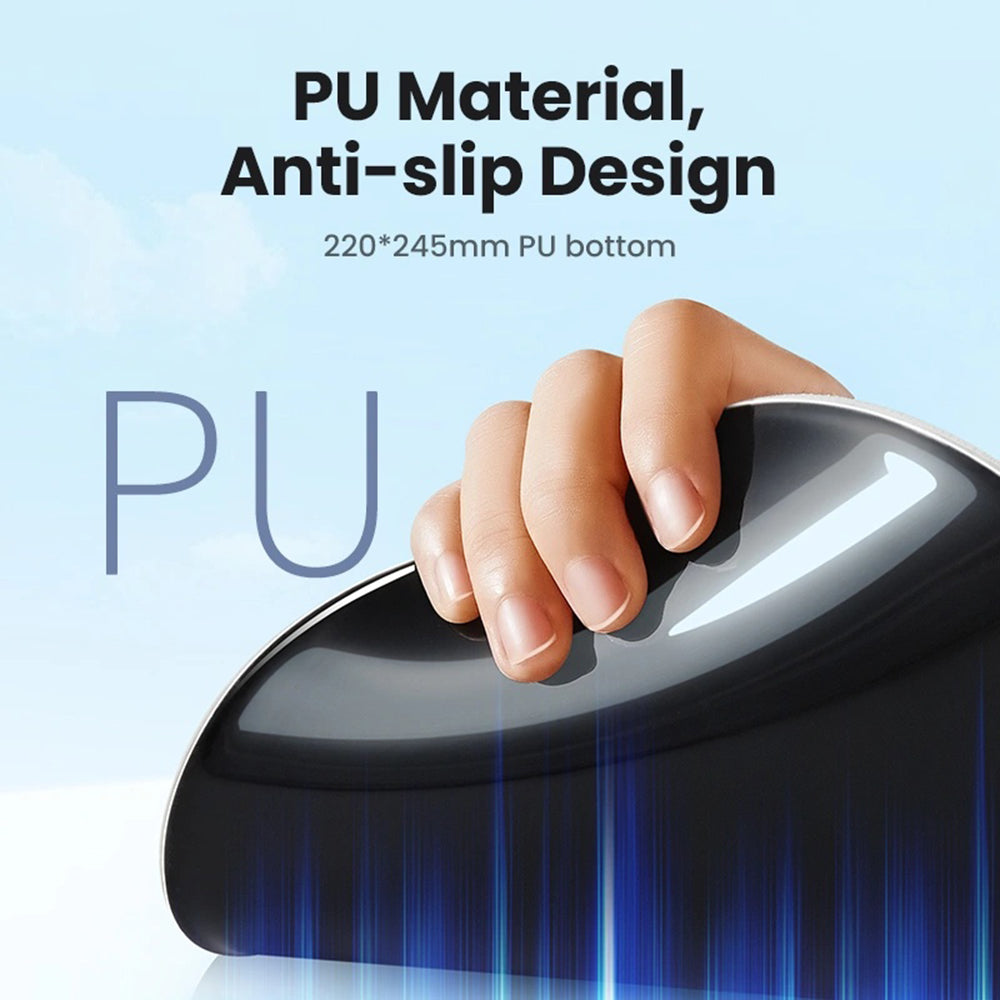 MousePad UGREEN LP668, 220mm x 245mm x 5mm, Grå