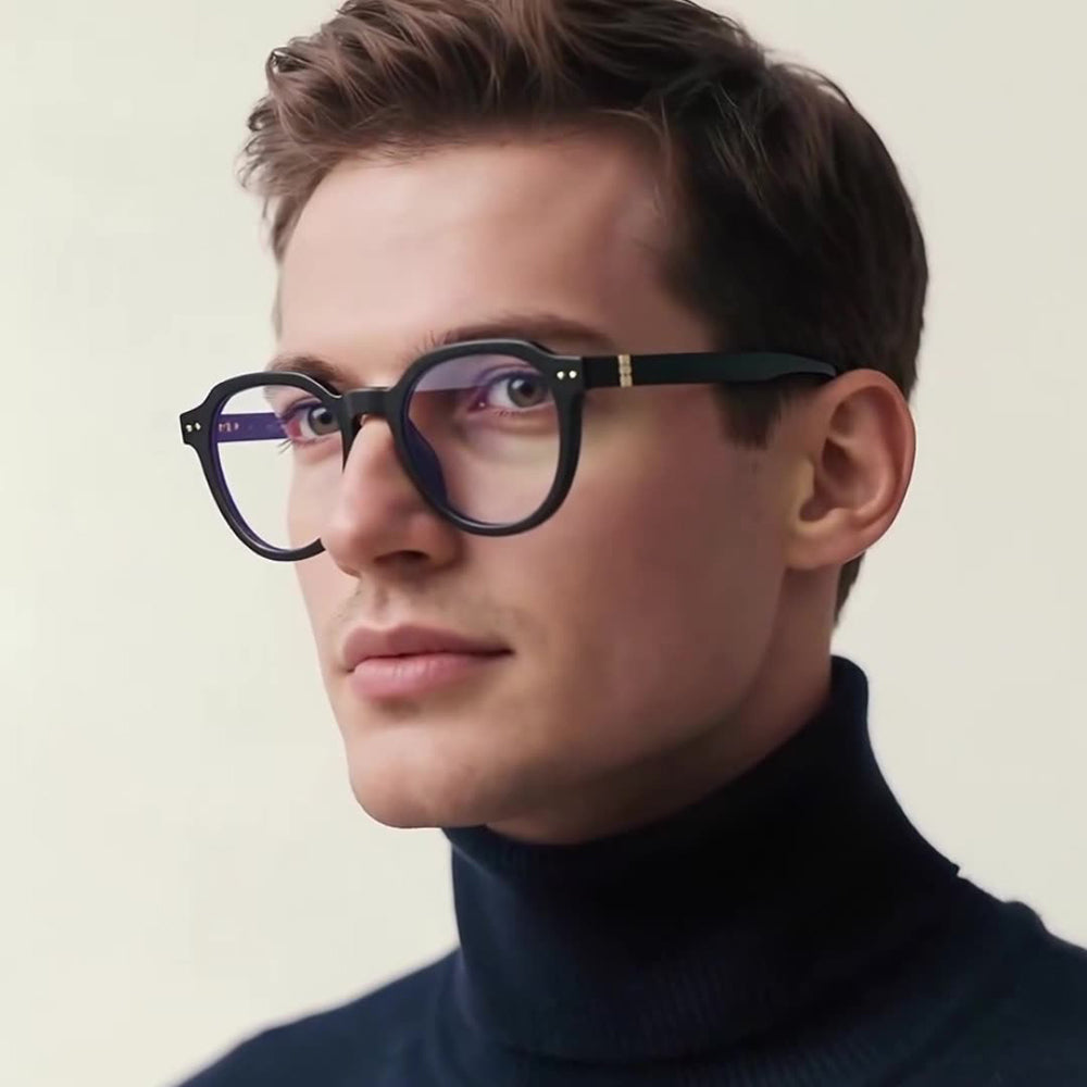 Dataskärmsglasögon Herr Techsuit 2228, Anti-Blått Ljus, Ljusbrun