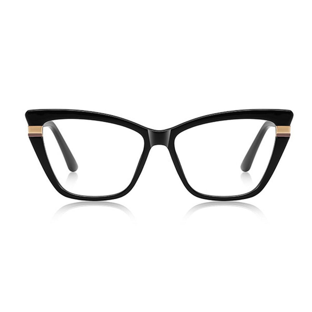 Datorglasögon Dam Techsuit 2271, Anti-Blått Ljus, Svarta