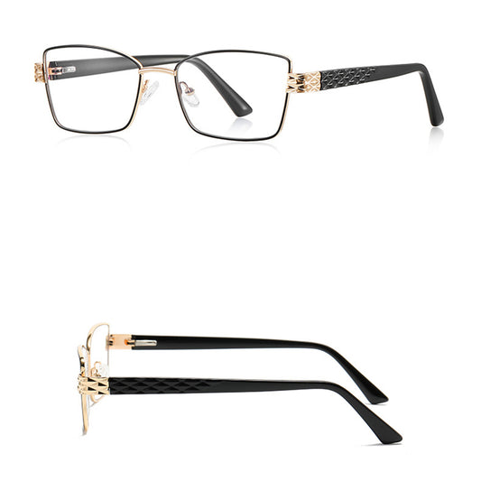 Datorglasögon Dam Techsuit 3171, Anti-Blått Ljus, Svarta