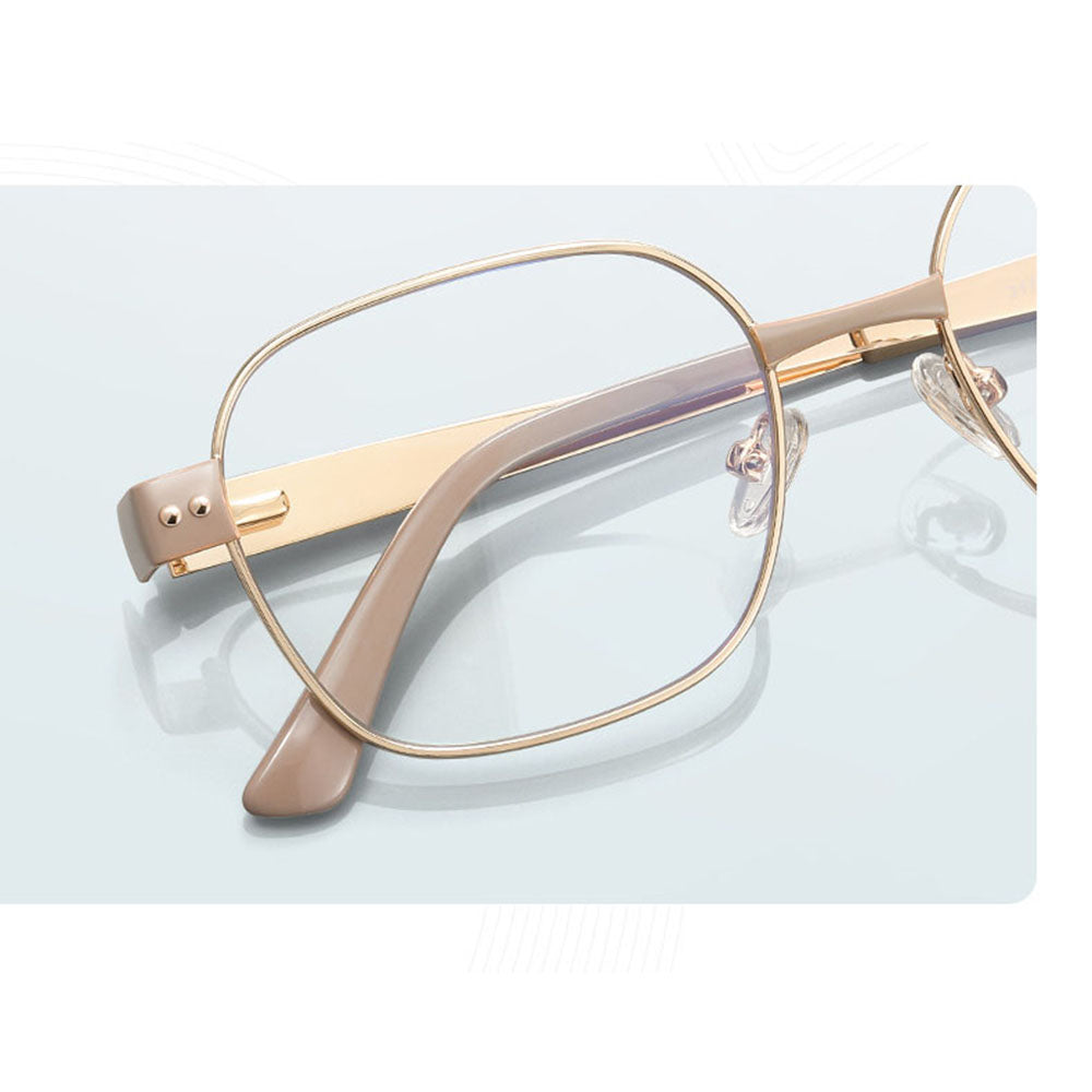 Dams datorglasögon Techsuit 3172, Anti-blått ljus, Rosa Guld
