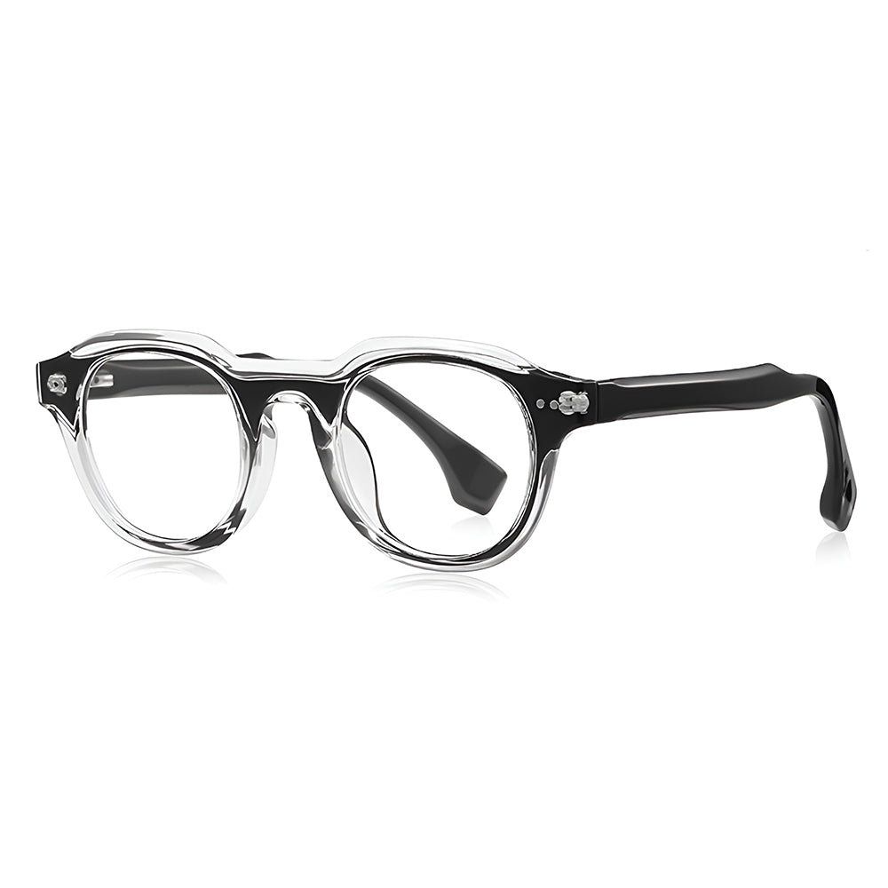 Damspecifikationsglasögon Techsuit LS088, Anti-blått ljus, Svart gradient
