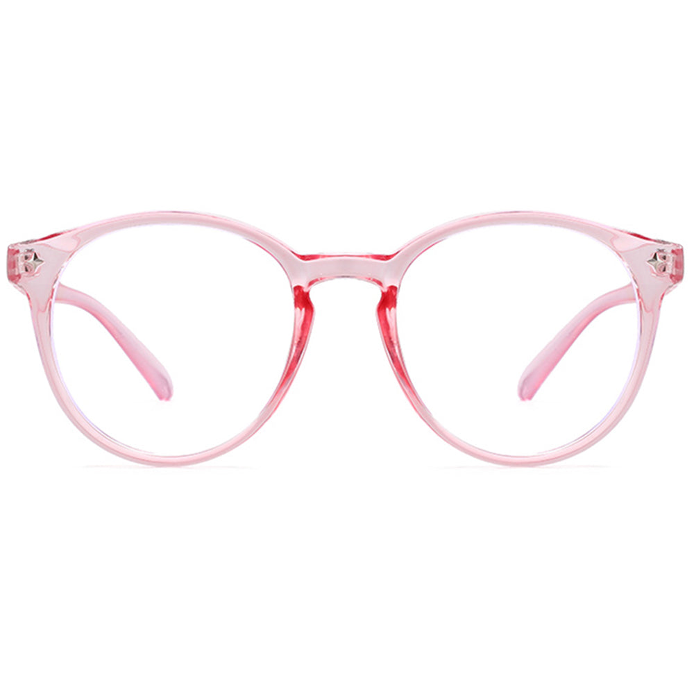 Techsuit PC28003-C5 Women's Computer Glasses, Anti-Blue Light, Pink