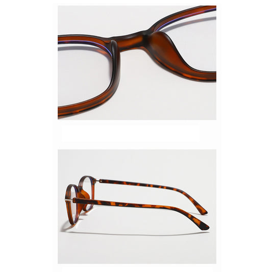 Unisex Datorglasögon Techsuit 6635, Anti-Blått Ljus, Svart Lila