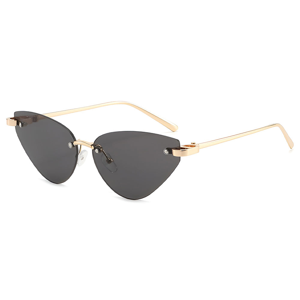 Techsuit S099 Women's Sunglasses, Gold Black