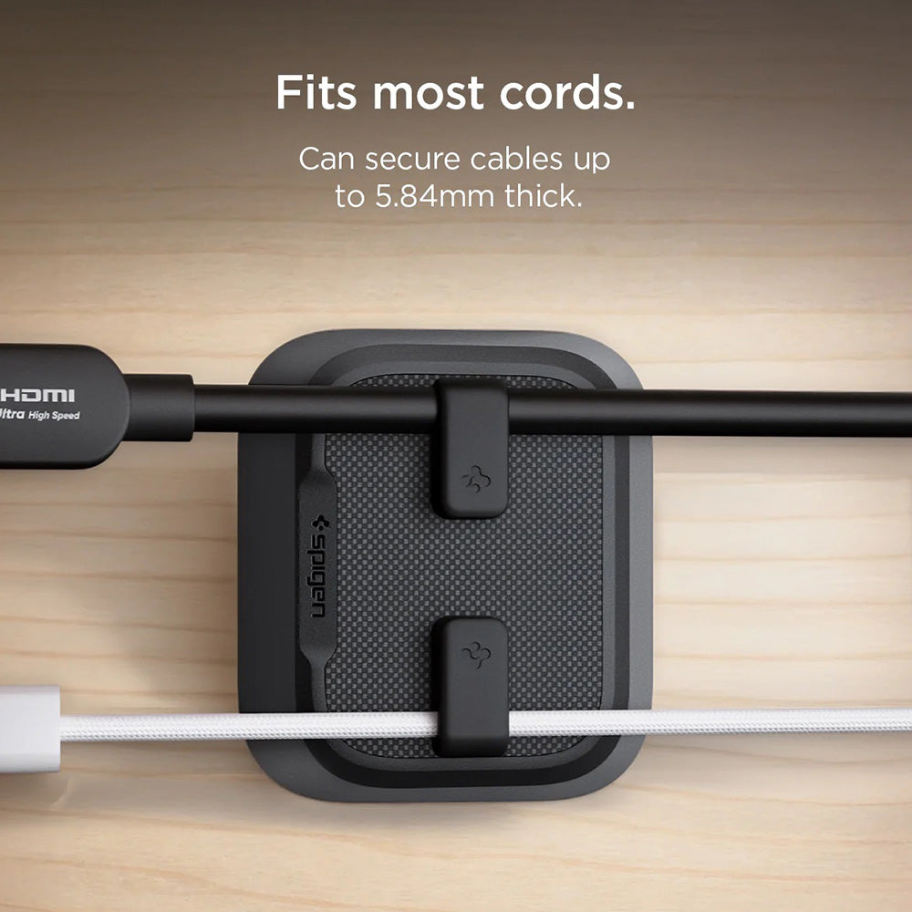 Spigen LD103 Kabelorganisatör, Svart APP11145