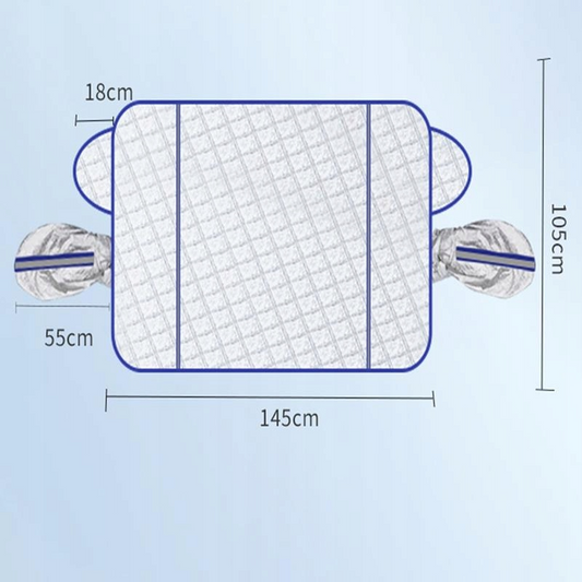 OEM Bilsolskydd för vindruta, 145 cm x 105 cm