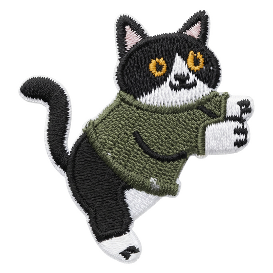 Patch / Textilplåster OEM Kat 2, Set om 3 stycken, Flerfärgad