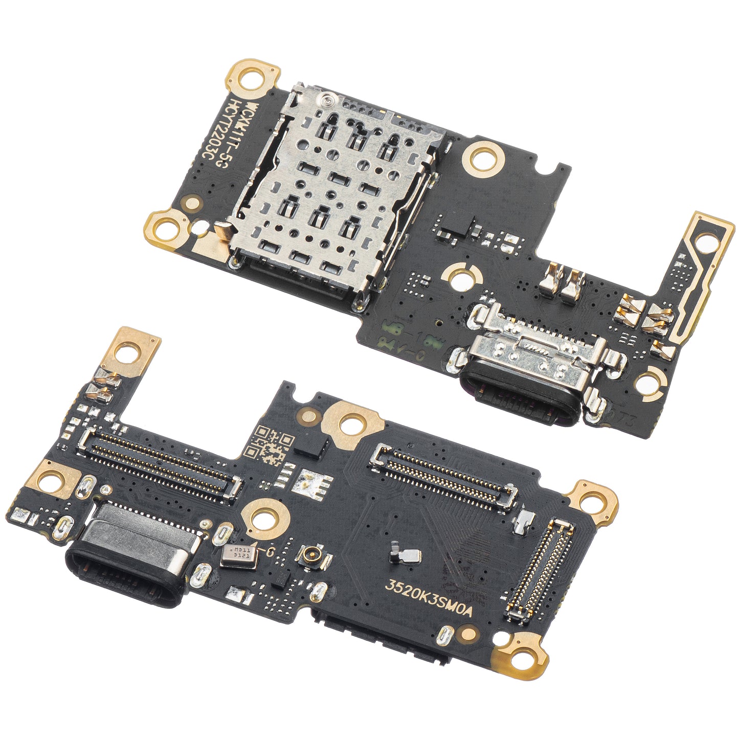 Xiaomi 11T Pro - Xiaomi 11T Pro mikrofon med laddningskontaktplatta