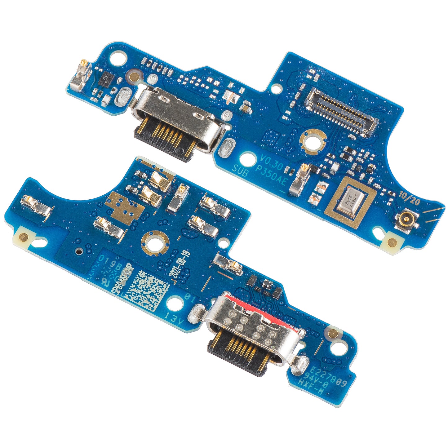 Motorola Moto G10 Mikrofon Laddningsanslutningskort, Service Pack 5P68C18088