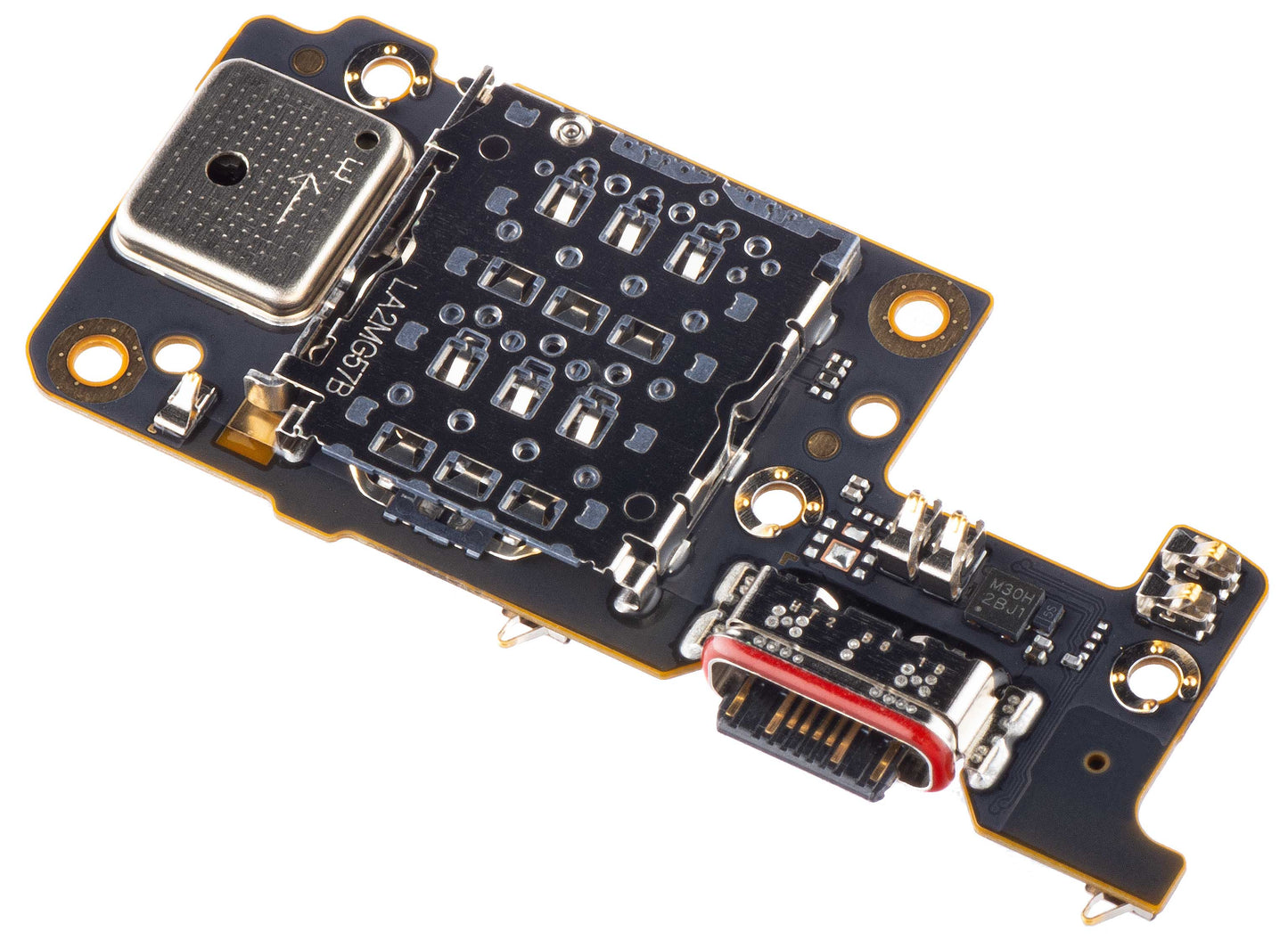 Laddningskontaktkort - Mikrofon - SIM-läsarmodul Xiaomi Redmi Note 11 Pro+ 5G, Service Pack 560003K16U00