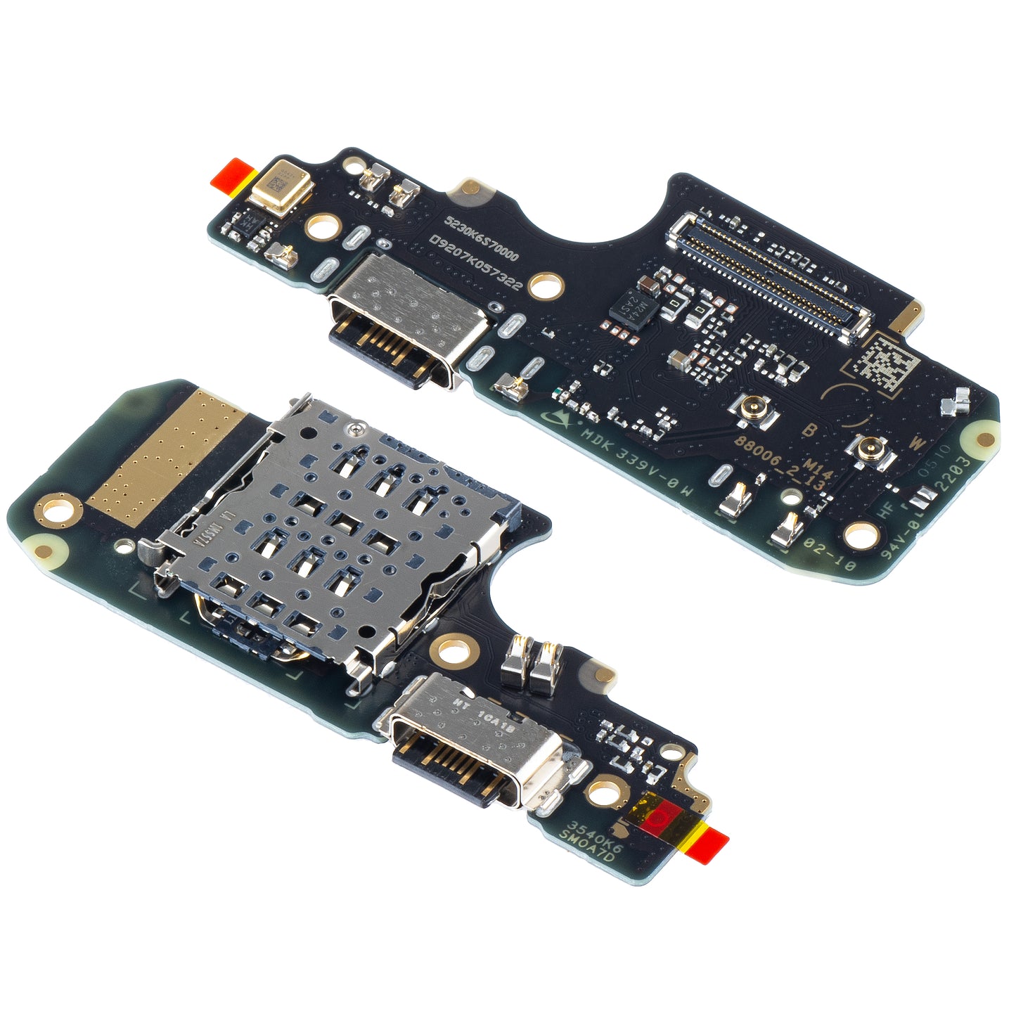 Xiaomi Redmi Note 11 Pro 5G, Service Pack 5600020K6S00 - SIM-läsarmodul - Mikrofon - Laddningsanslutningskort med SIM-läsarmodul Xiaomi Redmi Note 11 Pro 5G, Service Pack 5600020K6S00