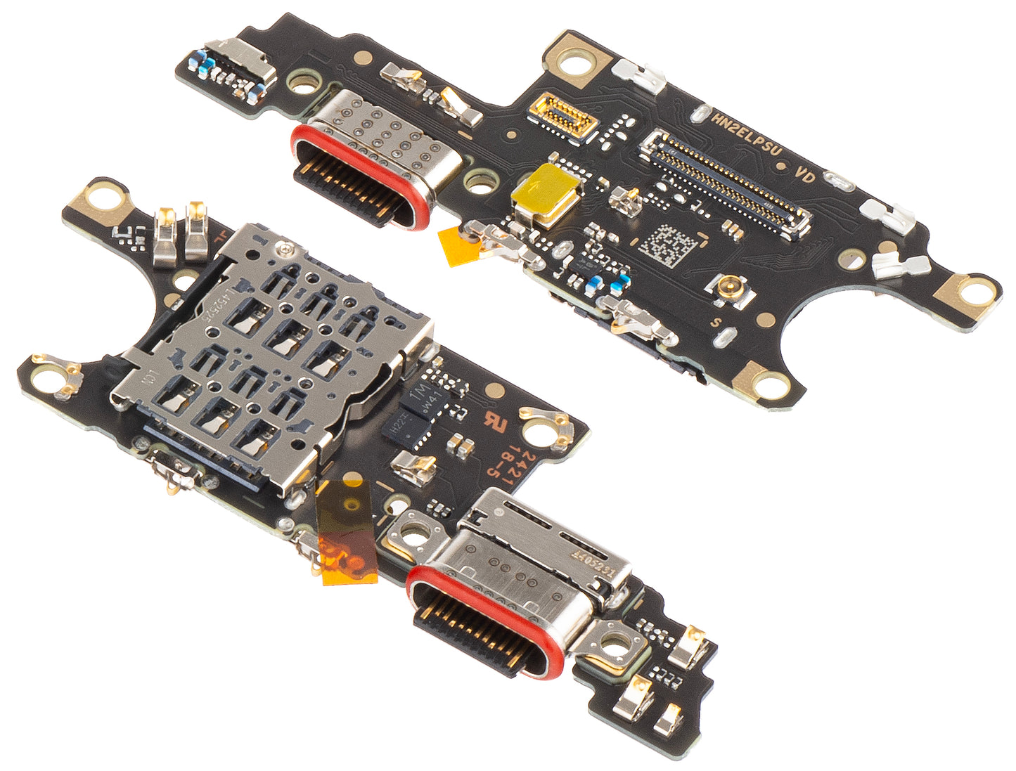 Laddningskontaktkort - Mikrofon - SIM-läsarmodul Honor 200 Pro, Service Pack 0235AKNQ