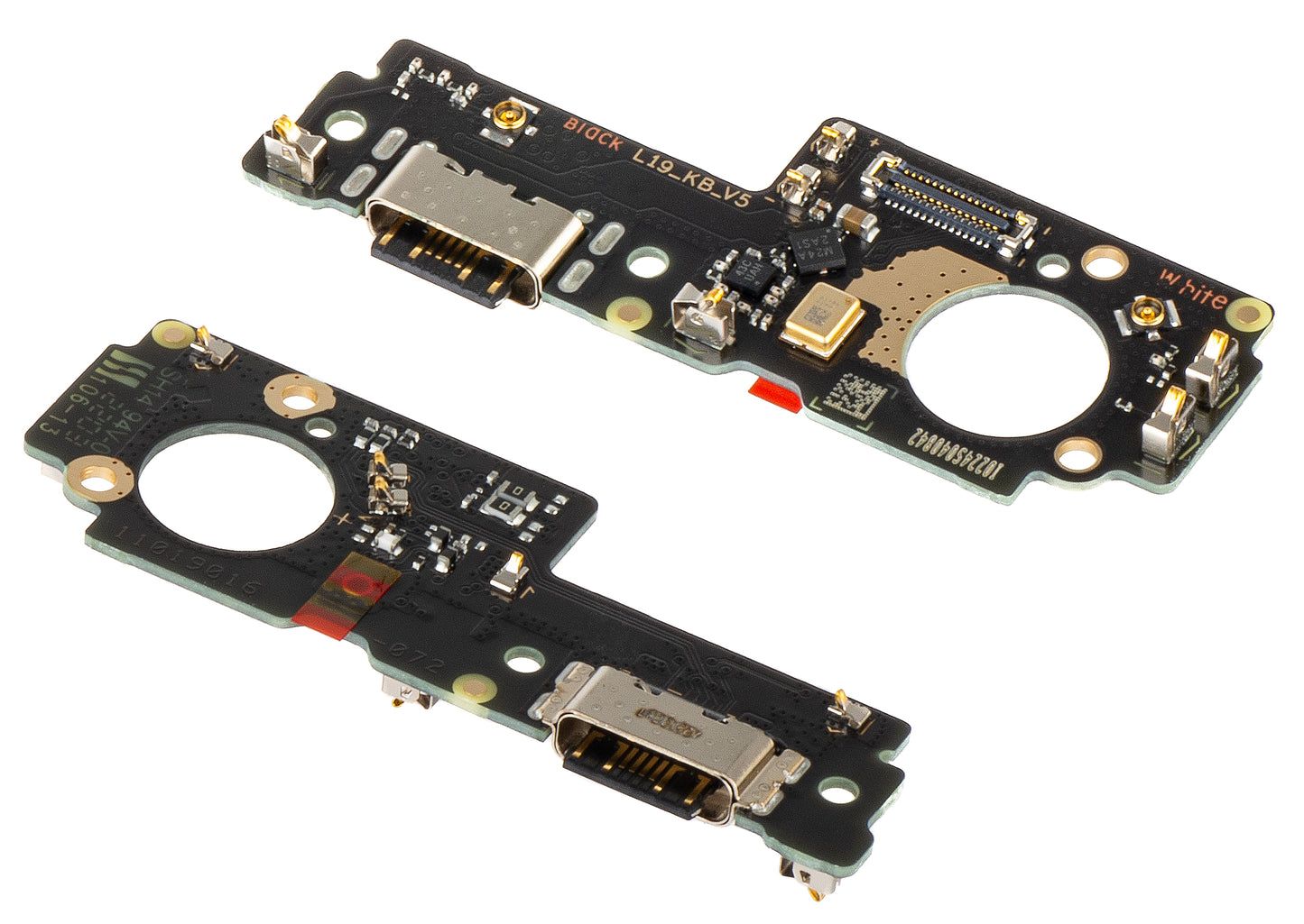 Laddningskontakt Kort - Mikrofon Xiaomi Redmi 10 5G, Service Pack 5600070L1900