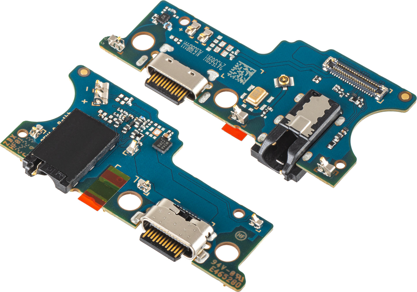 Kretskort med laddningskontakt - Audio - Mikrofon Samsung Galaxy A04e A042, Service Pack GH81-23048A