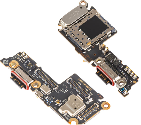 Laddningskontakt Kort - Mikrofon - SIM-läsarmodul Xiaomi 13, Service Pack 56000100M300